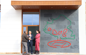 L'Alcalde visita les instal·lacions de l'empresa Paléc Ecològic