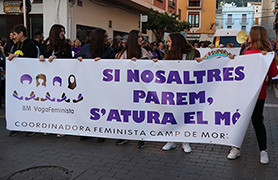 La ciutadania del Camp de Morvedre va eixir al carrer a reivindicar la igualtat