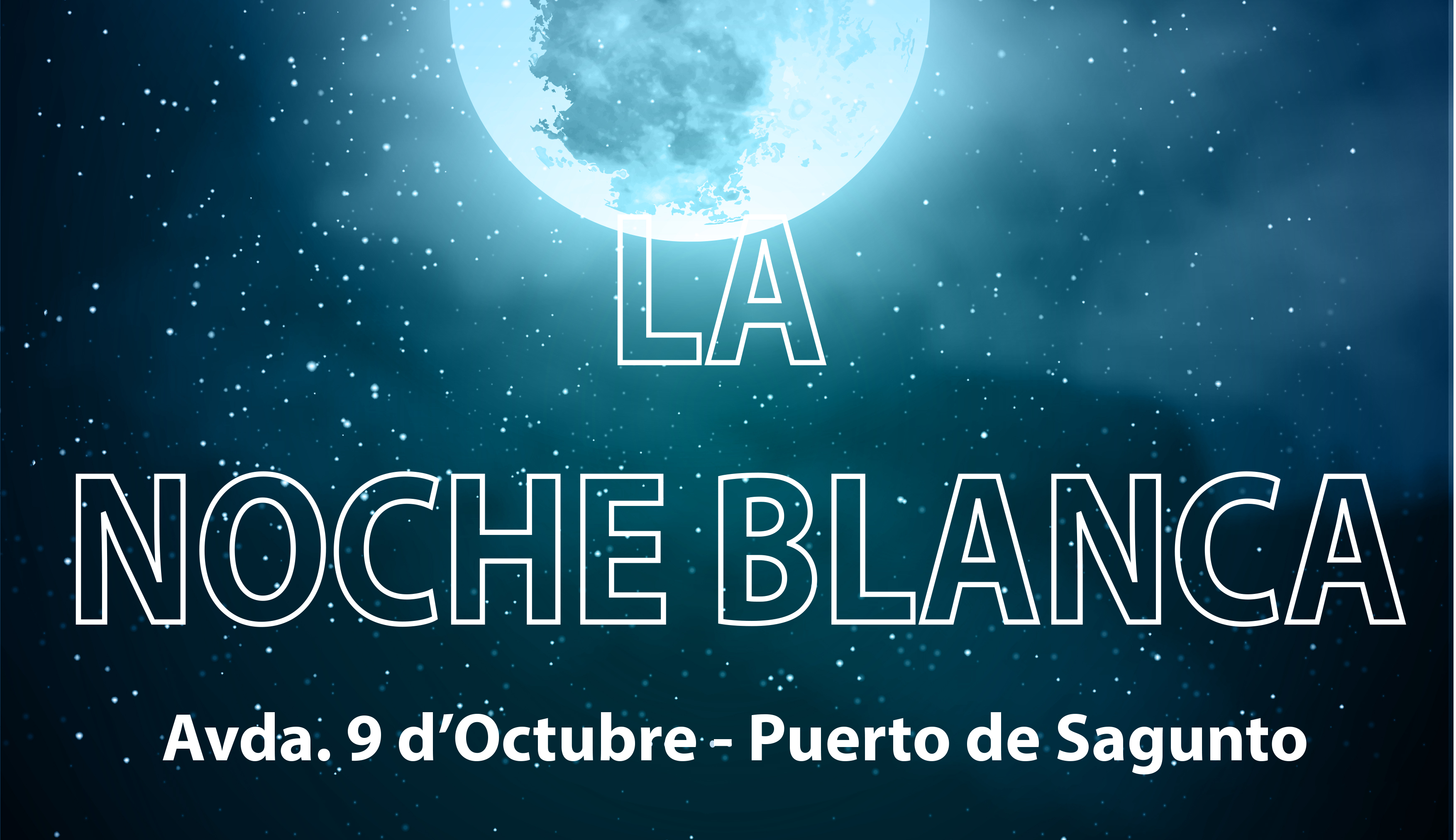"La noche blanca" tindrà lloc el 13 de juliol en l'avinguda 9 d'Octubre al Port de Sagunt.