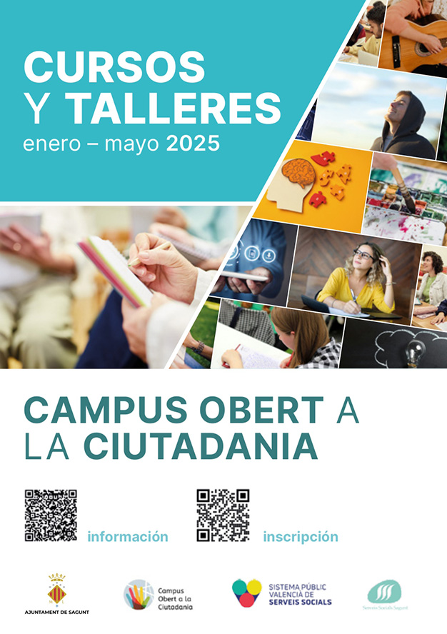 Obert el termini d'inscripció per als cursos de gener a maig del Campus Obert a la Ciutadania 2024-2025