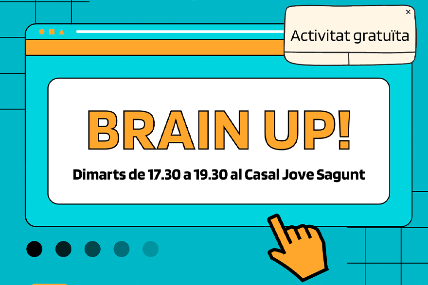 Ja estan obertes les places d'inscripció per a Brain Up! en el Casal Jove de Sagunt