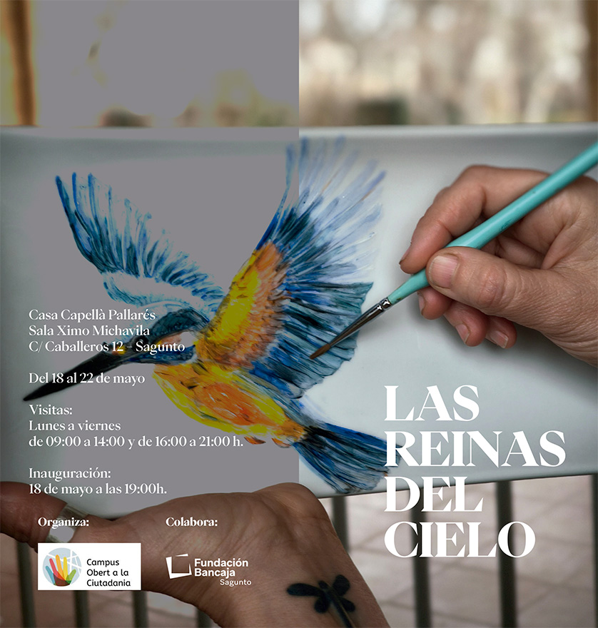 Exposició: 'Les reines del cel', per alumnat del Campus Obert a la Ciutadania