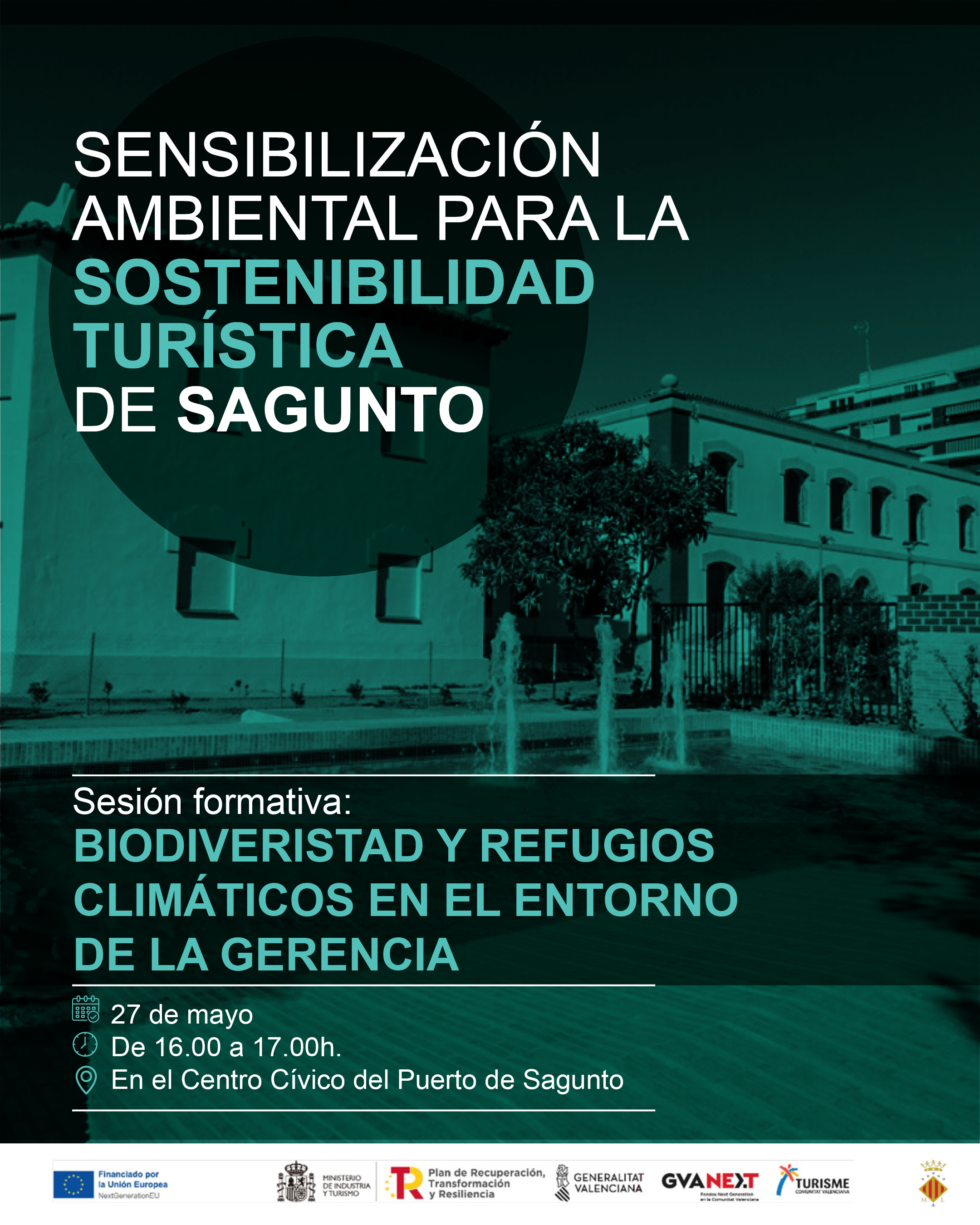 Sesión formativa "Biodiversidad y refugios climáticos en el entorno de la Gerencia"