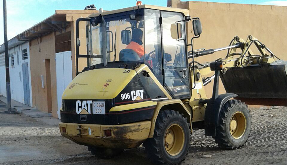 L'Ajuntament de Sagunt realitza les tasques d'adequació de diferents zones de les Cases de Queralt