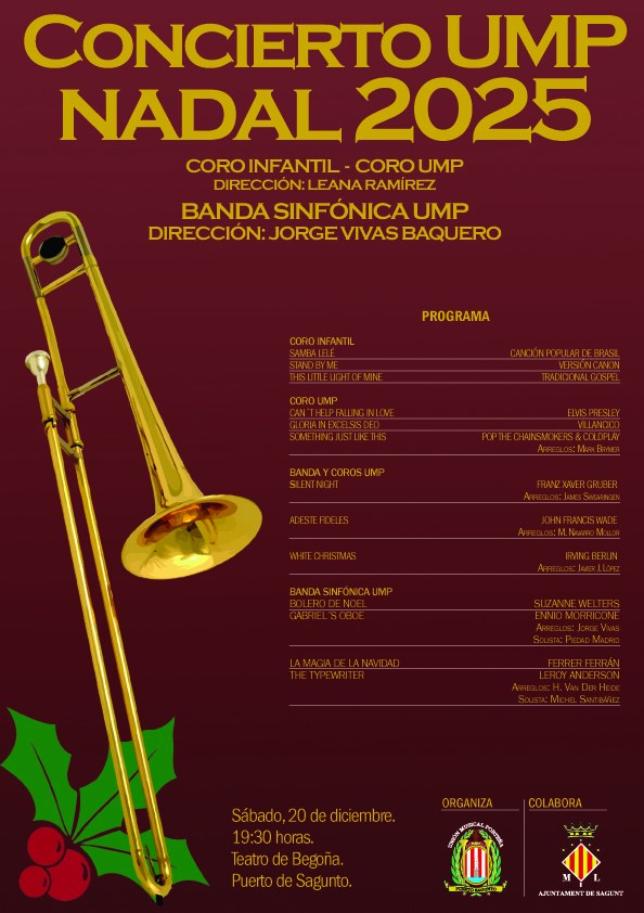 Concierto de Navidad de la Unión Musical Porteña