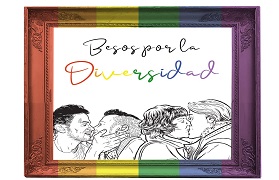 El projecte artístic ‘Besos per la diversitat’ s’exposarà demà a l’àrea d’Igualtat a les 12 i a les 18 hores