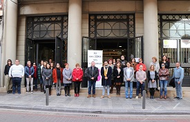 Sagunt guarda un minut de silenci en senyal de condemna i repulsa pel presumpte assassinat masclista ocorregut a Barcelona