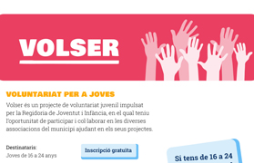 La regidoria de Joventut i Infància impulsa el projecte de voluntariat juvenil Volser