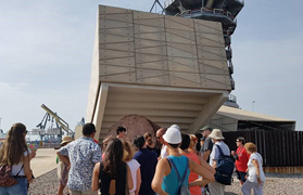 Unas 500 personas asisten a las visitas guiadas al patrimonio industrial dentro de los actos del “Centenario de la Siderurgia”