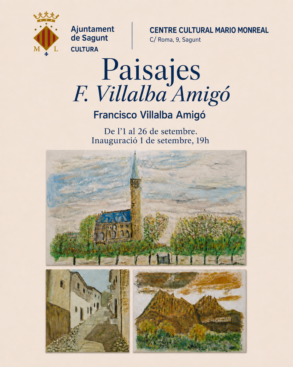 Exposició 'Paisajes', de Francisco Villalba