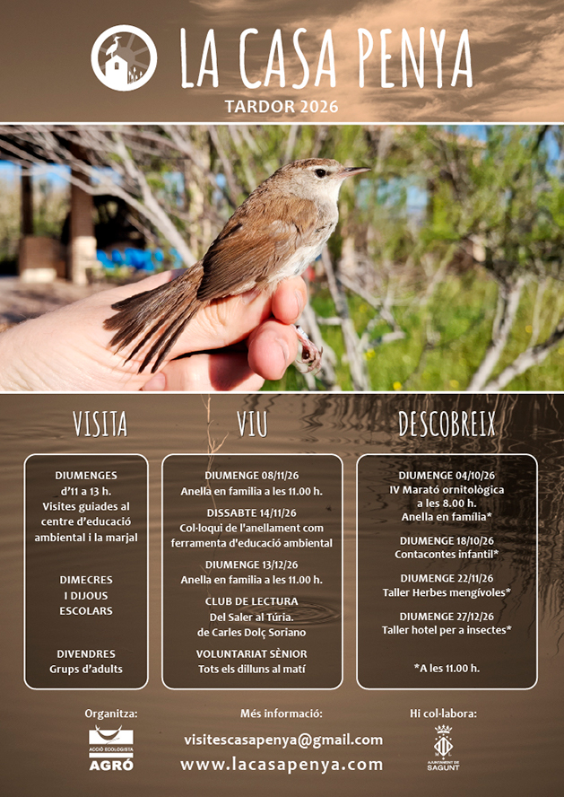 Jornada de anillamiento de aves en familia