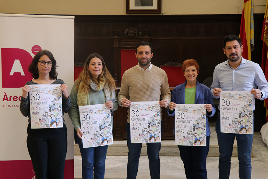 La delegació d'Igualtat presenta una programació d'actes molt variada per al 8M  
