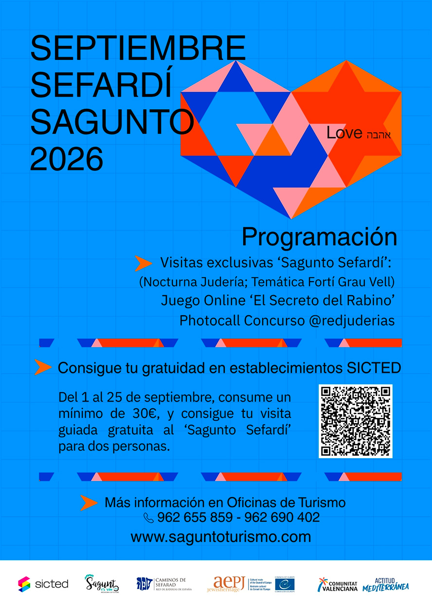 Turisme organitza una nova edició del Setembre Sefardita que comença el 12 de setembre
