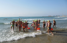 L'àrea d'Activitats Aquàtiques finalitza la seua temporada amb una travessia en la mar