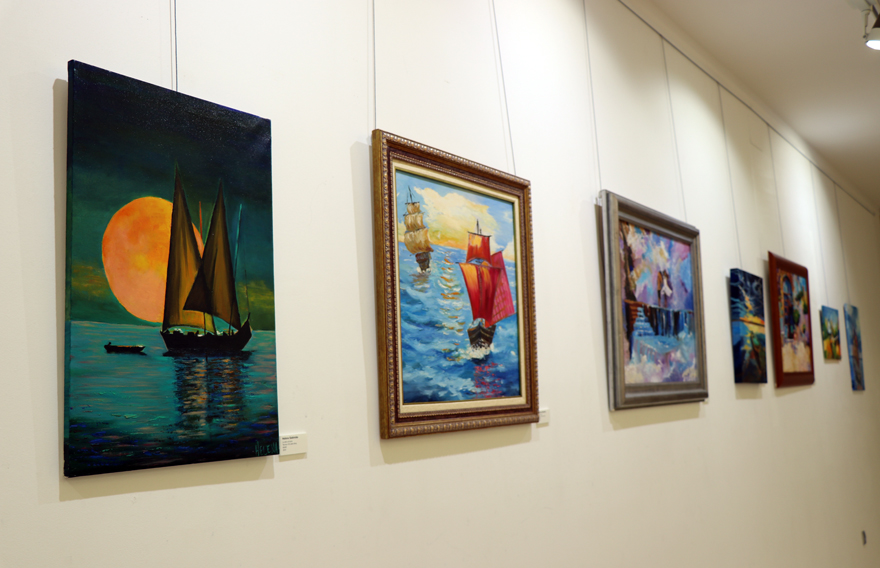 L'exposició ‘El mar en mi vida’ d'Helena Eslabinska podrà visitar-se en el Mario Monreal fins al 26 de setembre