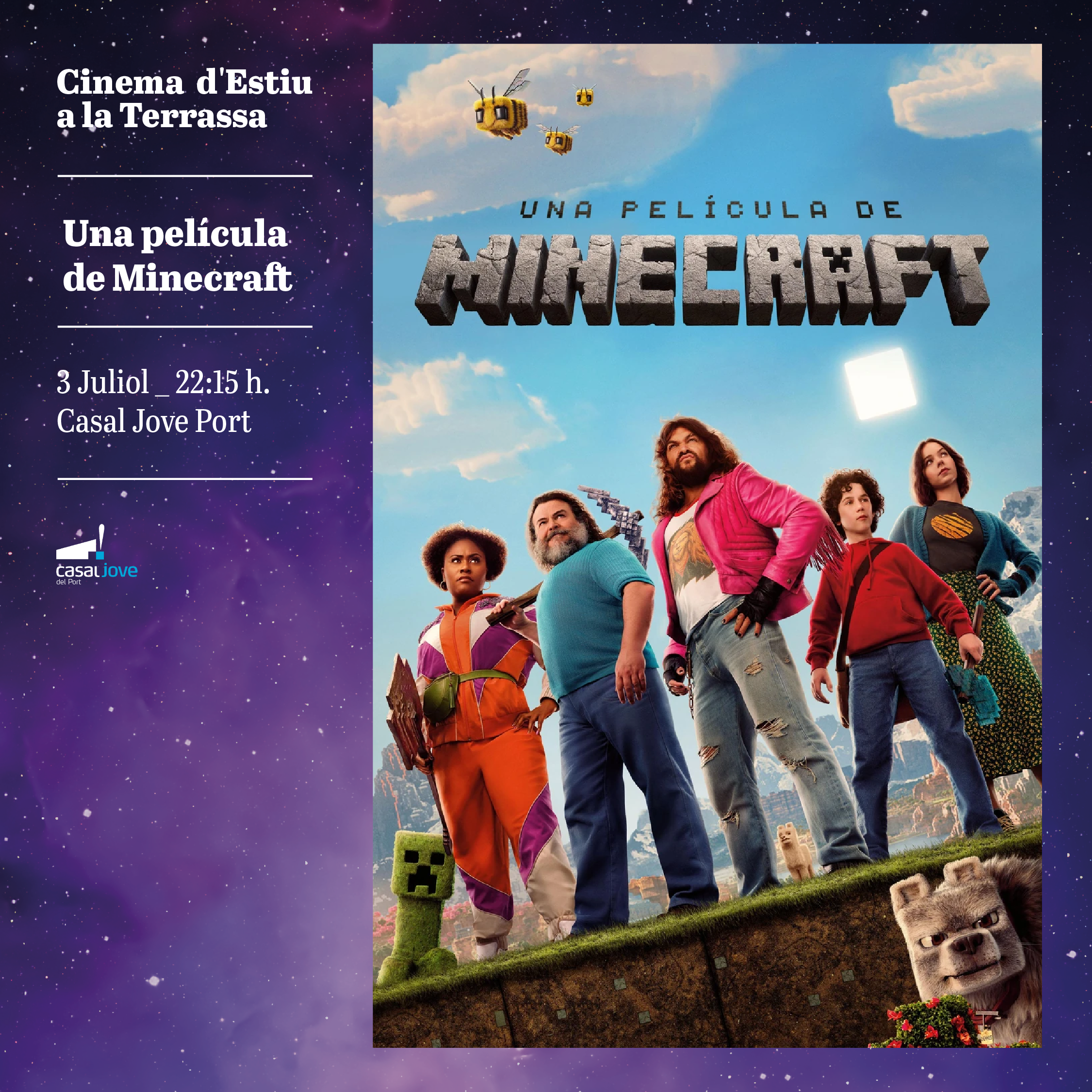 'Una película de Minecraft' - Cine de Verano
