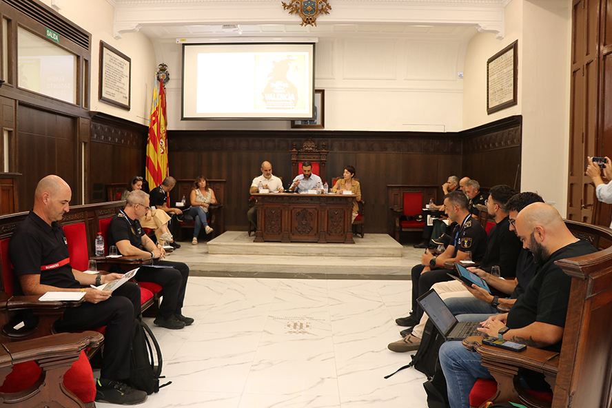 La Junta Local de Seguretat coordina el dispositiu per als pròxims grans esdeveniments de Sagunt