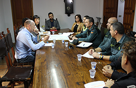L'Ajuntament de Sagunt es reunix amb els diferents cossos de seguretat del municipi per a tractar la seguretat en el camp