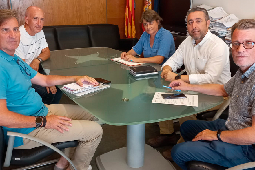 El departament d'Activitat Física, Salut i Esports es reunix amb la Conselleria d'Educació, Cultura i Esports