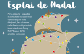 La Regidoria de Joventut i Infància prepara la preinscripció per a l’‘Esplai de Nadal’