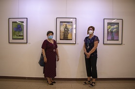 Ana María Blasco exposa les seues pintures a la Casa Municipal de Cultura