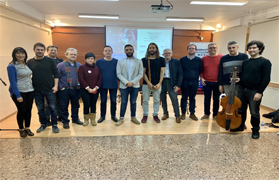 El Conservatori de Sagunt va acollir ahir una classe magistral i un concert de l'Acadèmia de MusAS