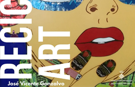 José Vicente Gonzalvo exposa les seues obres fetes de materials reciclats a la Casa Municipal de Cultura