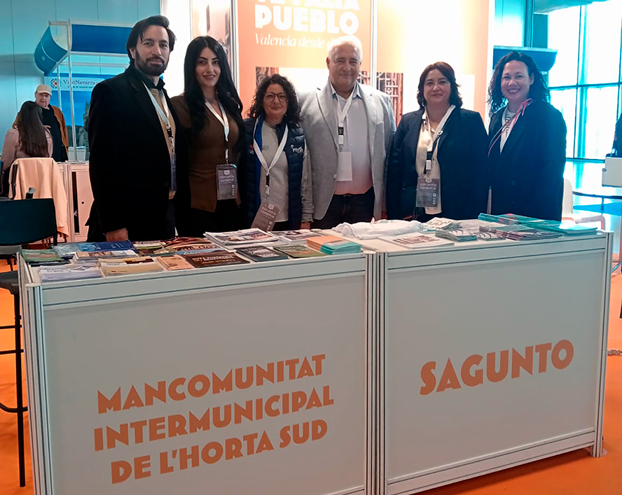 La oferta litoral, cultural y patrimonial de Sagunto se promociona en la Feria de Turismo de Zaragoza