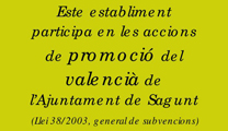 L’Ajuntament de Sagunt dedica 10.000 euros a la promoció social del valencià