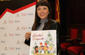 La delegació de Comerç i Mercats impulsa el mercat municipal interior amb la campanya solidària ‘Nadal Compartit’