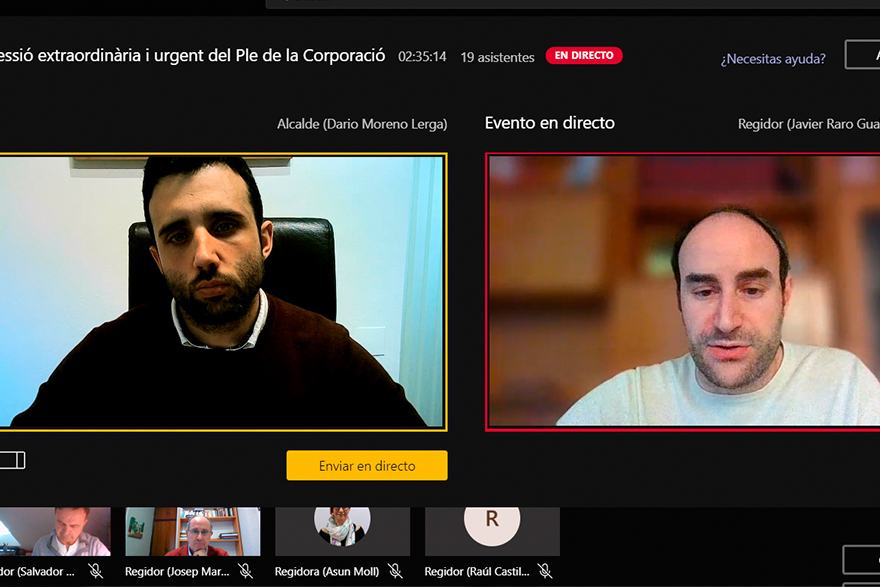 El Ple Municipal ha aprovat inicialment per a 2021 un pressupost de 84 milions d'euros