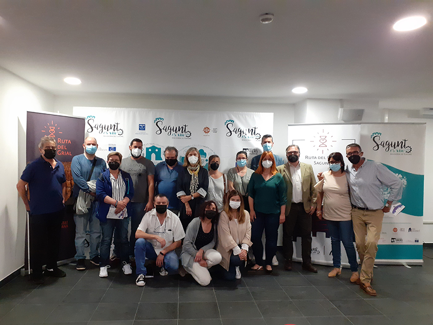 L'Ajuntament de Sagunt i la unitat de Turisme Cultural de la Comunitat Valenciana presenten a les associacions comarcals del sector la Ruta del Greal