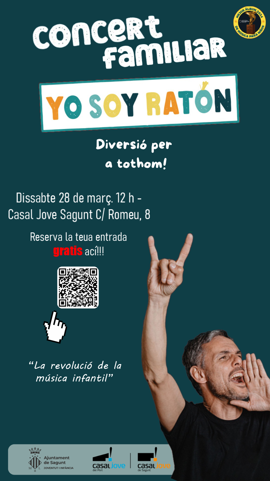 Concierto familiar Yo soy ratón