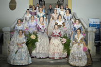 Beatriz Alòs y María Villar son proclamadas y exaltadas falleras mayores de Federación Junta Fallera de Sagunto 2016