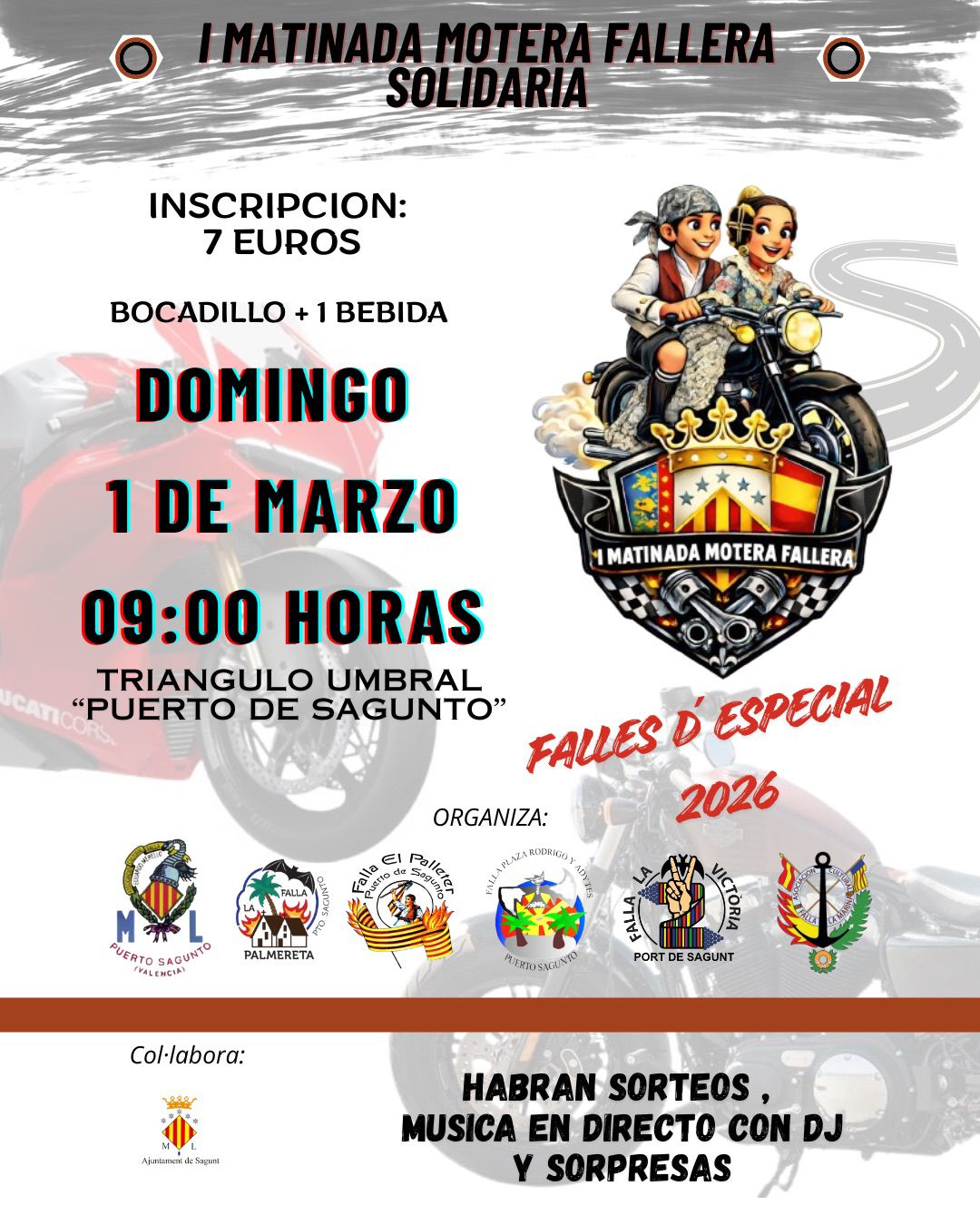 I Matinal Motera Fallera Solidaria