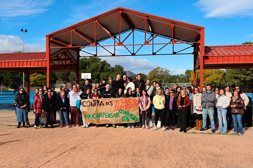 El Ayuntamiento de Sagunto se suma a la condena por las pintadas en el IES Clot del Moro