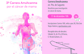 La “Carrera Solidaria Amuhcanma” vuelve a Sagunto por tercera vez