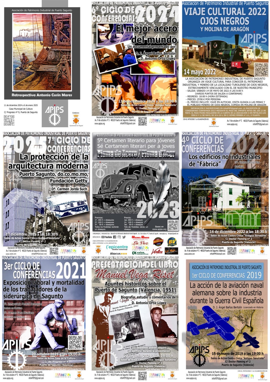 Exposició 'Acero, Tinta y Memoria: carteles por nuestro patrimonio'