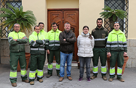 La SAG fa fixos altres 8 treballadors eventuals, esta vegada del departament de Jardins