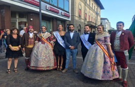 L’alcalde i la regidora d’Agermanament assistixen a La Targa de Cecina 