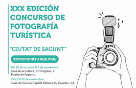 Turisme exposa els treballs del XXX Concurs de Fotografia Turística ‘Ciutat de Sagunt’