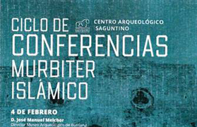 El Centre Arqueològic de Sagunt oferix el cicle de conferències Murbiter Islàmic amb la col·laboració de l'Ajuntament de Sagunt