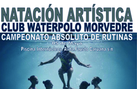 Dissabte que ve se celebrarà el Campionat Open Absolut de Rutines Autònomic de natació artística sincronitzada