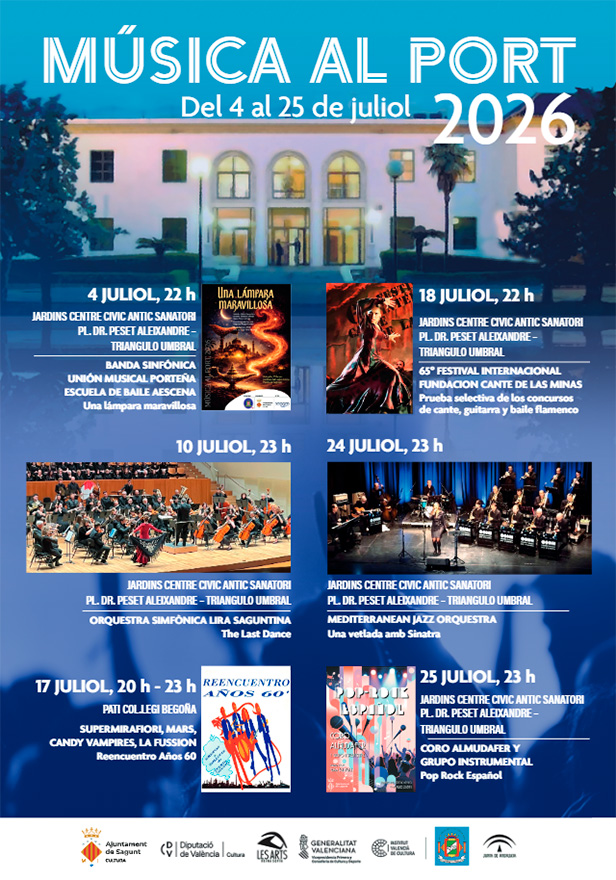 Variedad de estilos y nostalgia en la 18ª edición del festival Música al Port