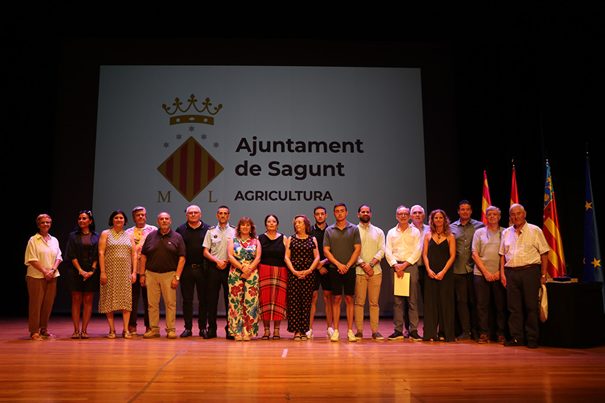Sagunt reconeix el seu sector agrari amb motiu del Dia Municipal de l'Agricultura