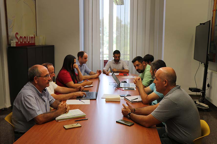 La Junta de Portaveus s'ha reunit per a rebre informació sobre la situació del malecó