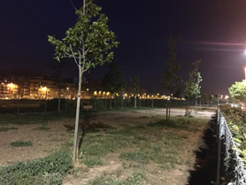 Els Pipi-can del municipi s'il·luminen amb projectors de tecnologia LED