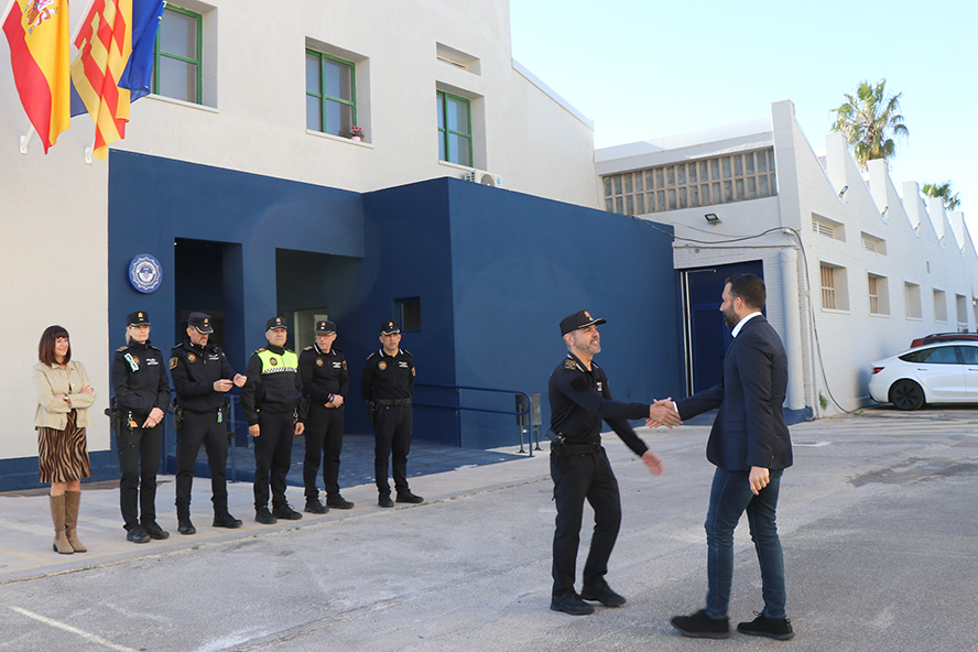 Sagunt reobri la central de la Policia Local després d'una reforma integral