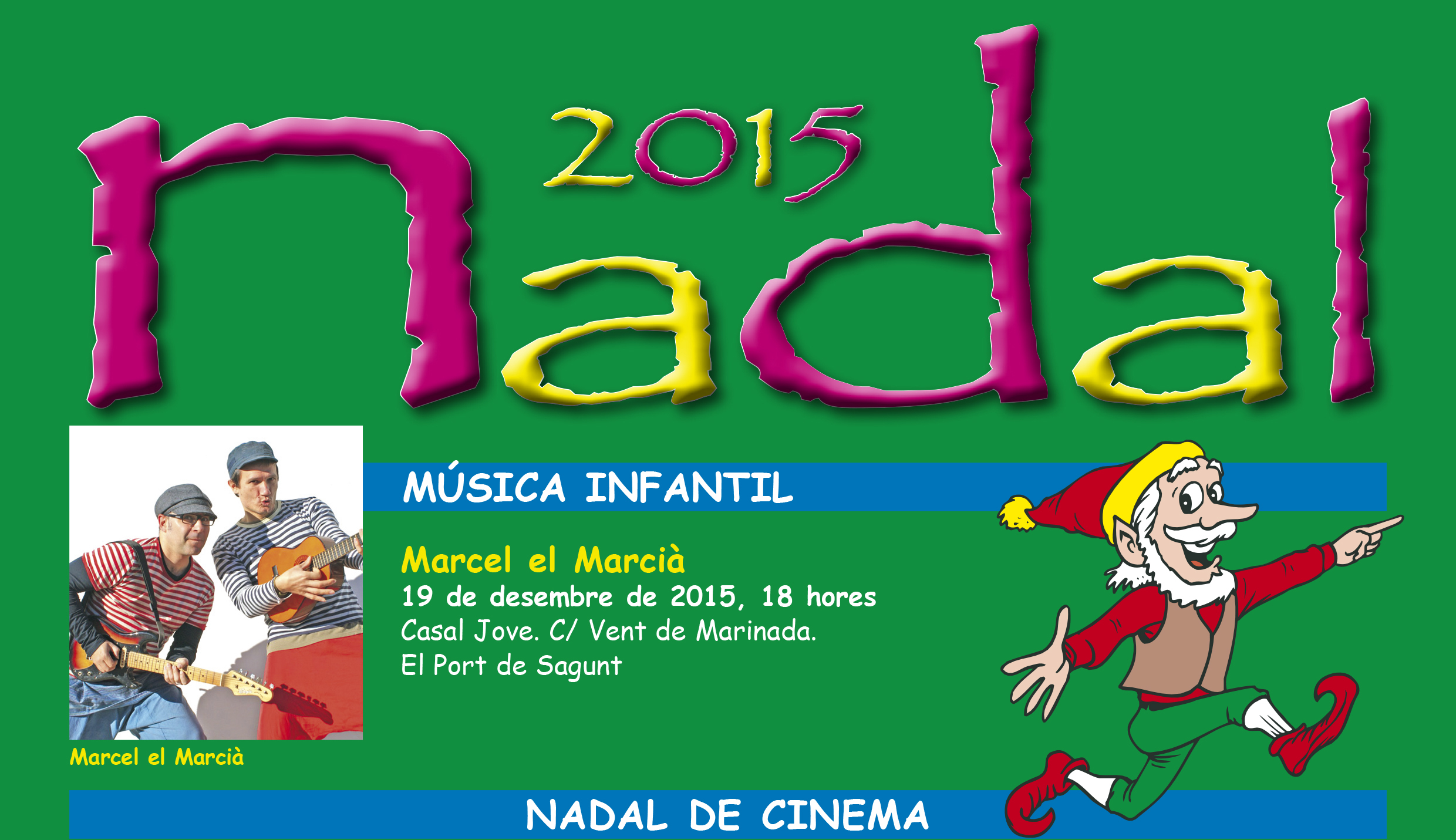 Cultura, Juventud y Mercados y Comercio presentan la programación de Navidad 2015