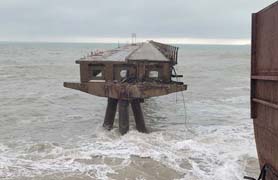 L'enfonsament de la primera obertura del Pantalà obliga a adaptar el projecte urgent de consolidació que estava en marxa